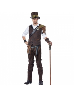 Men's Steampunk Adventurer Costume