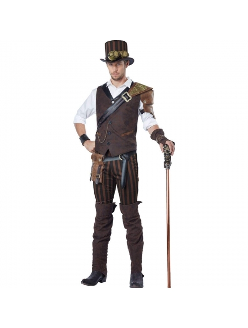 California Costumes Men's Steampunk Adventurer Costume