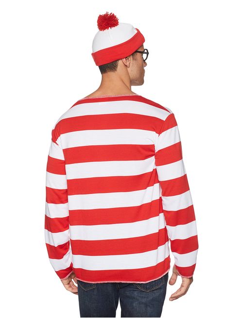 elope Where's Waldo Adult Costume Kit