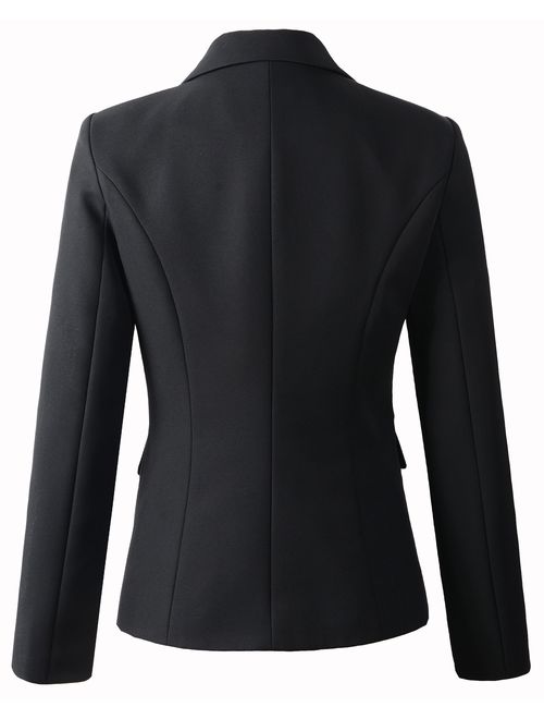 Beninos Womens Formal 2 Button Blazer Jacket