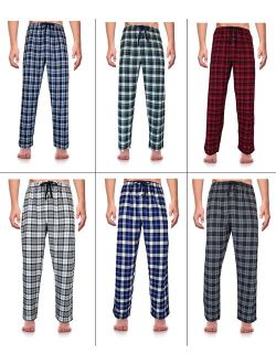 Casual Trends Classical Sleepwear Men's 100% Cotton Flannel Pajama Pants