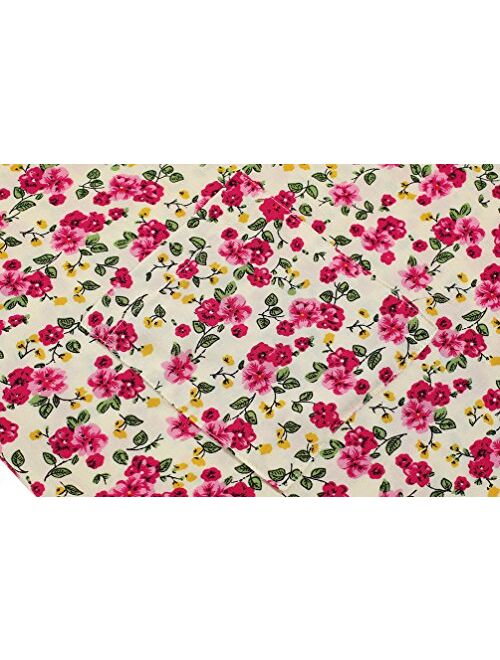 Sleeveless Shift Dress Sundress Floral Print House Dresses for Women with Pockets