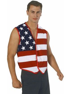 Costume Men's Stars and Stripes Vest