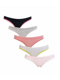 Emprella Cotton Underwear Women, 8 or 5 Pack Womens Bikini Seamless Ladies Cheeky Panty