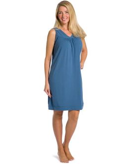 Fishers Finery Women's Tranquil Dreams Sleeveless Nightgown
