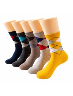Awesome 360 Women's 5-Pack Casual Socks, Print Assorted 1