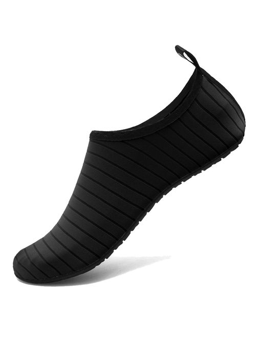 ANLUKE Water Shoes Barefoot Aqua Yoga Socks Quick-Dry Beach Swim Surf Shoes for Women Men