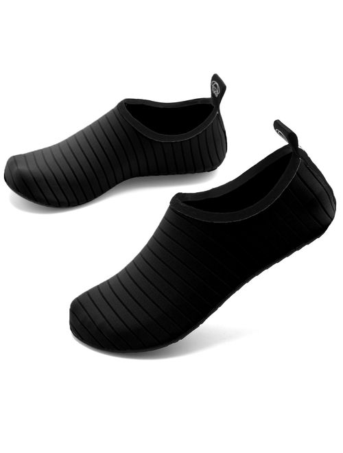 ANLUKE Water Shoes Barefoot Aqua Yoga Socks Quick-Dry Beach Swim Surf Shoes for Women Men