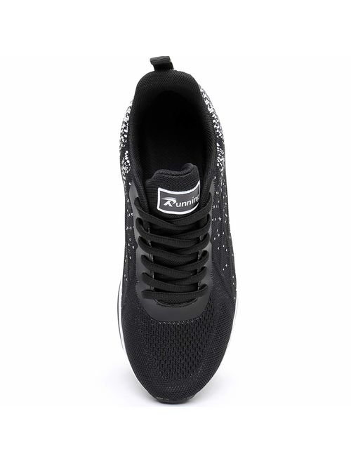 Impdoo Women's Air Athletic Running Sneaker Cute Fitness Sport Gym Jogging Tennis Shoes(US5.5-10 B(M)