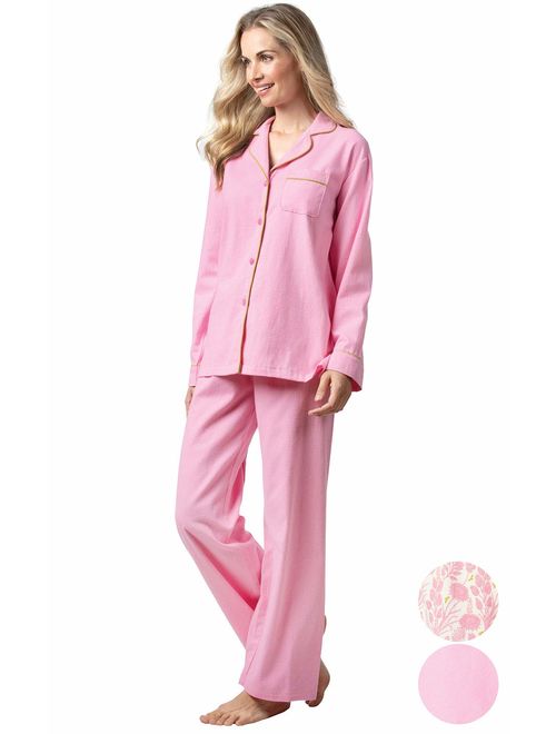 Addison Meadow Womens Pajamas - Women's Flannel Pajama Sets, Purple