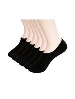 Again 1231 Women's 3-6 pairs Thin Casual Non-Slip No Show Ankle Socks