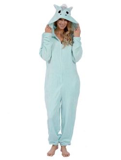 Body Candy Women's Plush Adult Animal Hood Onesie Pajama