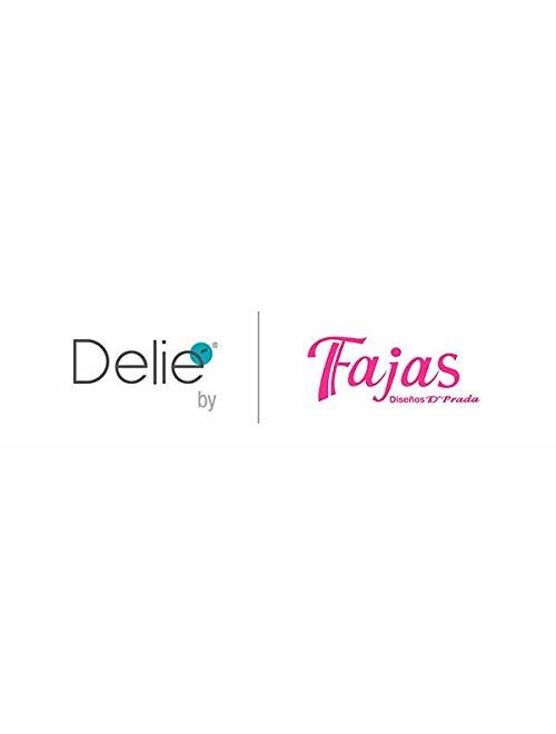 DELIE by Fajas DPrada Womens Fajas Colombianas 09066 Compression Garments and Postpartum Body Shaper Cocoa-Optic X-Small