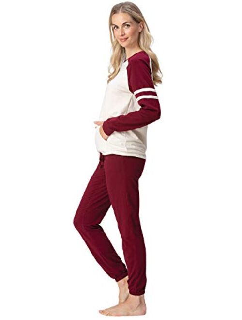 Addison Meadow Womens Pajamas Cotton - Jersey PJ Sets for Women, Sunday Funday