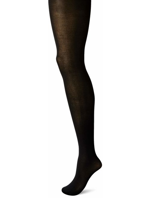 Hanes Women's Plus Size Curves Opaque Tights