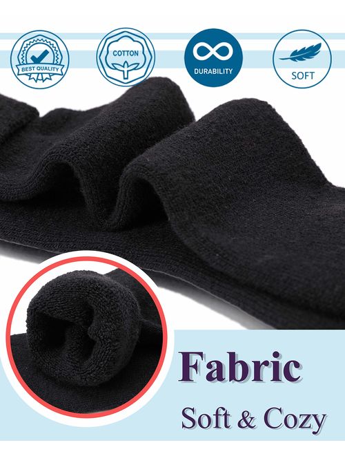 Womens Wool Socks Warm Thermal Thick Heavy Cold Weather Winter Socks 5 Pack