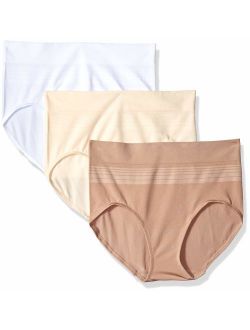Women's Blissful Benefits Seamless Brief Pany 3 Pack