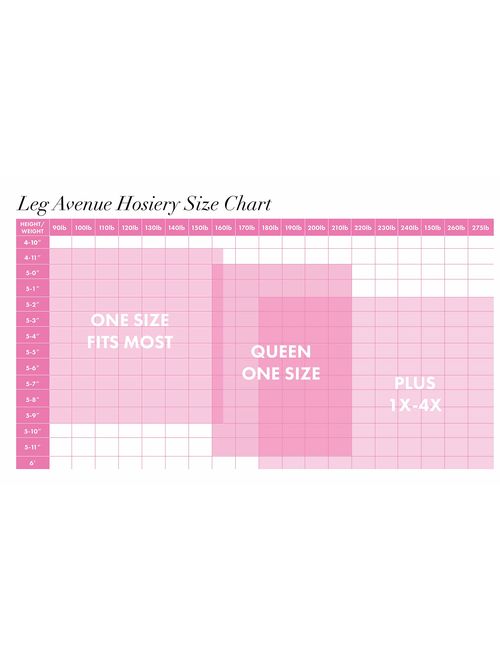 Leg Avenue Women's Lurex Metallic Shimmer Tights