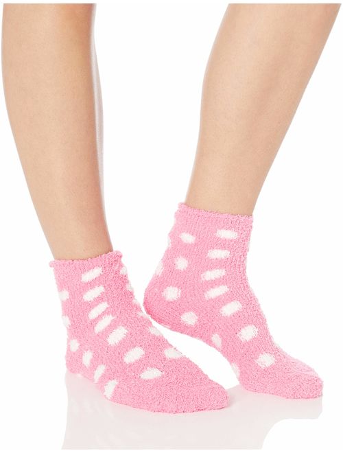 Karen Neuburger Women's Long Sleeve Minky Fleece Pajama Set PJ with Socks