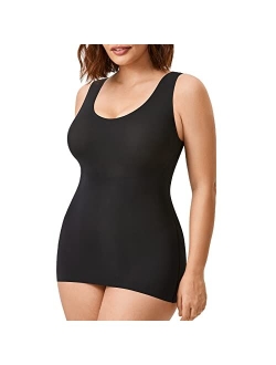 Women's Tummy Control Shapewear Smooth Body Shaping Camisole Tank Tops