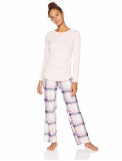 Women's Lightweight Flannel Pajama Set