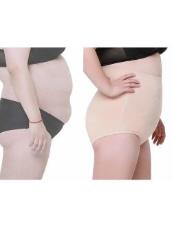Max Shape Women's High Waist Tummy Control Silm Panty Plus Size