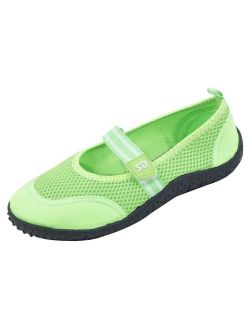 starbay Women's Slip-On Water Shoes with Hook-and-Loop Strap