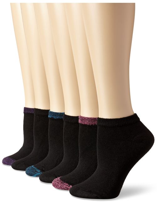 Hanes Women's Comfort Blend Low Cut Sock, 6-Pack