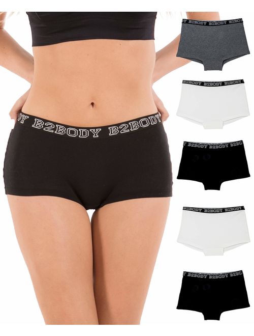 Buy B2BODY Cotton Underwear Women - Boyshort Panties for Women