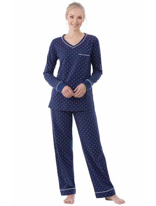 PajamaGram Cotton Pajamas for Women - Womens PJ Sets, Pullover