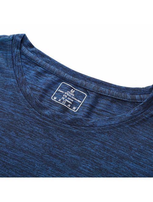 MEATFLY. Men's Short Sleeve/Long Sleeve Solid Rashguard UV Sun Protection UPF 50+Swim Shirts Casual Sportwear