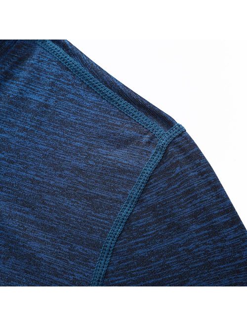 MEATFLY. Men's Short Sleeve/Long Sleeve Solid Rashguard UV Sun Protection UPF 50+Swim Shirts Casual Sportwear