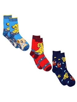 The Lion King Boy's Girl's Toddler Teen Adult's Multi pack Socks Set