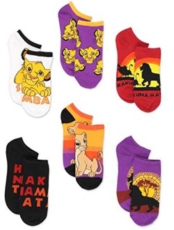 The Lion King Boy's Girl's Toddler Teen Adult's Multi pack Socks Set