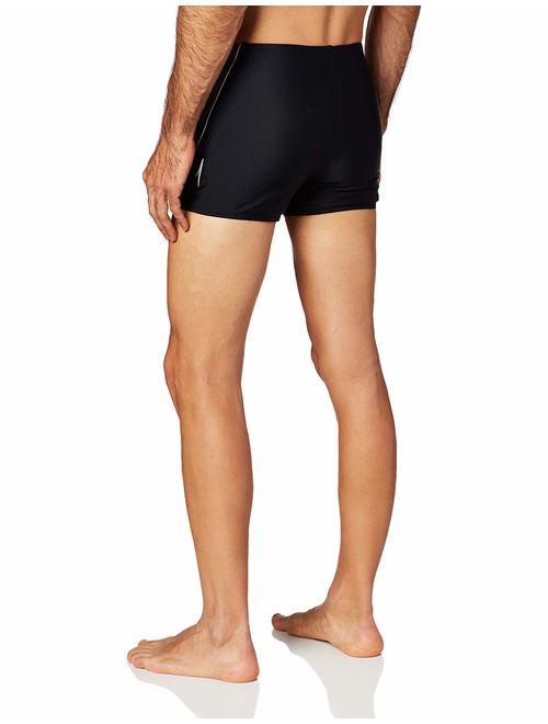 Speedo Men's Square Leg Splice Swimsuit