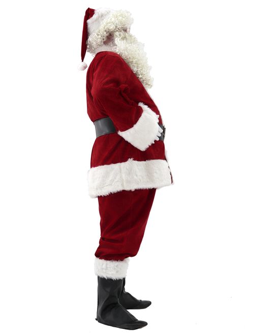 Ahititi Santa Suit Adult Costume 10pc.