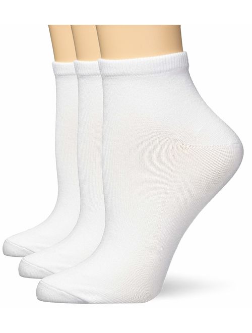 Hanes Women's ComfortSoft Ankle Sock, 3-Pack