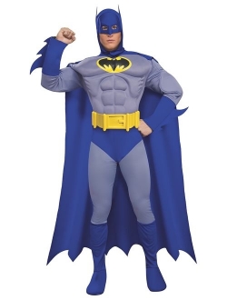 Costume Dc Heroes and Villains Collection Deluxe Muscle Chest Batman Costume