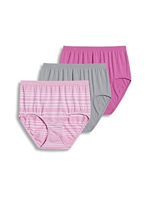 Jockey Women's Underwear Comfies Microfiber Brief - 3 Pack