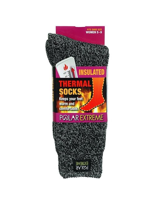 Womens Polar Extreme Moisture Wicking Insulated Thermal Socks in 13 Great Styles