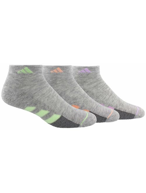 adidas Women's Cushioned Low Cut Socks (3 Pairs)