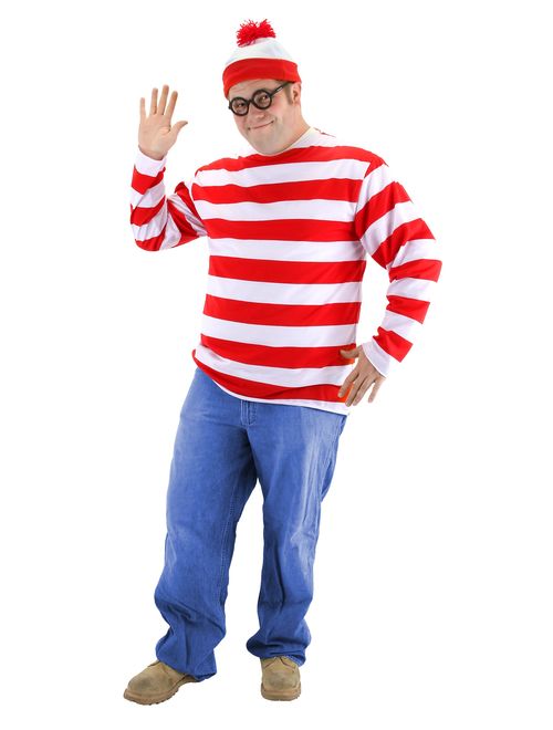 elope Where's Waldo Costume Kit