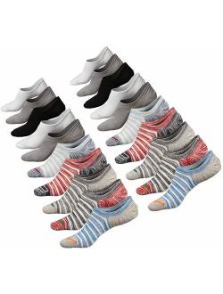 No Show Socks Women Non Slip Low Cut Cotton Liner Sports Casual Socks 3/6 Pairs