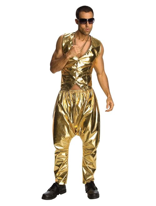 Rubie's Men's MC Hammer Gold Costume Pants