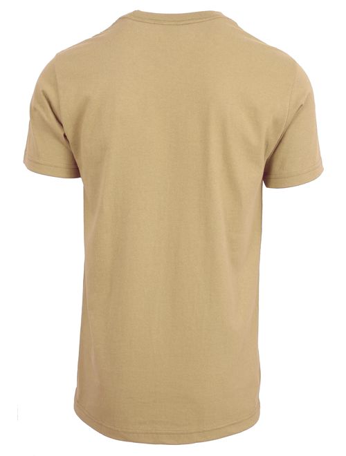 Men's Solid Short Sleeve Crew Neck T-Shirts S-5XL Big and Tall