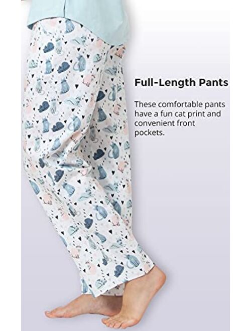 PajamaGram Pajamas for Women - Short Sleeve Pajamas for Women