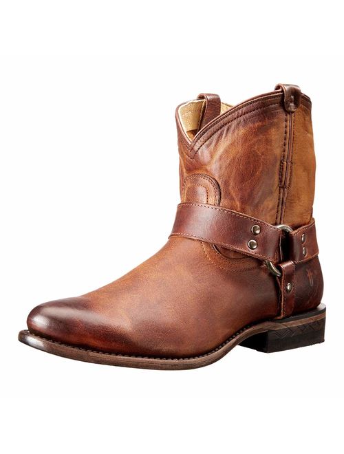 Frye Womens Wyatt Harness Short Western Boots