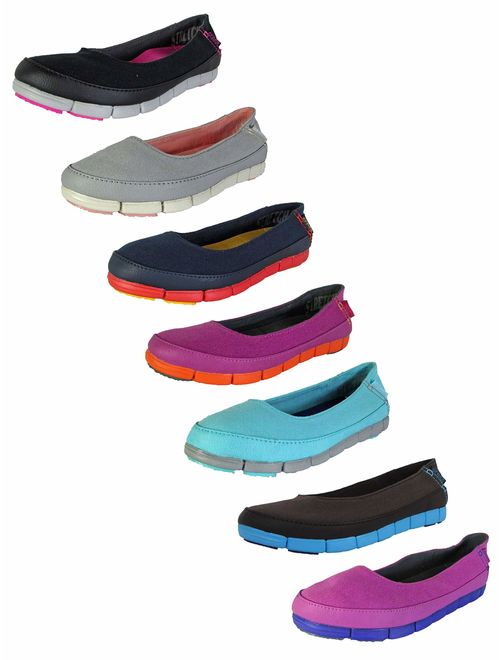 crocs stretch sole flat