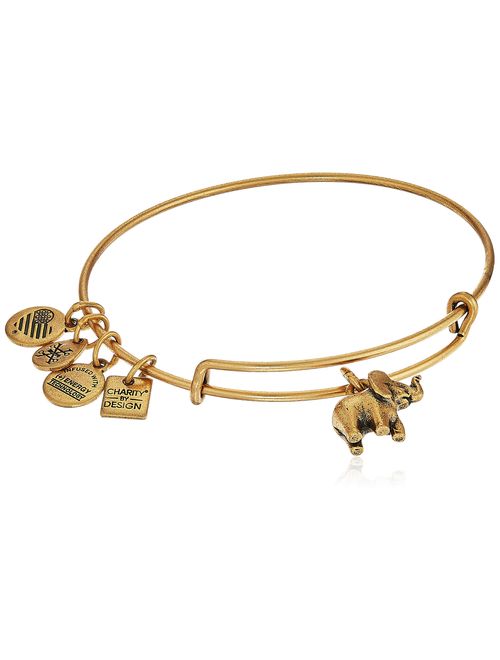 alex and ani charity by design, elephant ii bangle bracelet