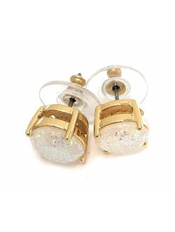 Kate Spade Glitter Round Opaque Earrings
